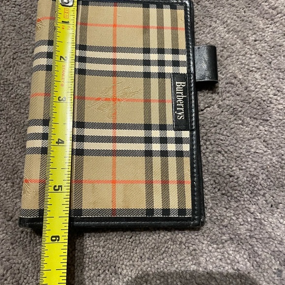 - ♥️Burberry ♥️Canvas Leather Beige Multicolor Black, with dust bag - Picture 6 of 7